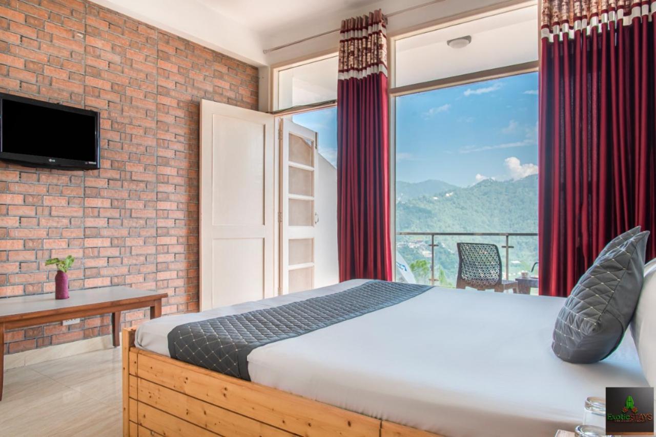 The Kasauli Western Uphills I Serviced Apartments I Pvt Balcony I Peacefull Area I By Exotic Stays Exteriör bild
