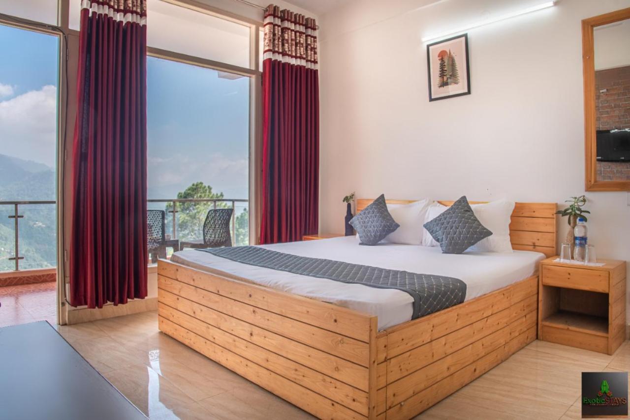 The Kasauli Western Uphills I Serviced Apartments I Pvt Balcony I Peacefull Area I By Exotic Stays Exteriör bild